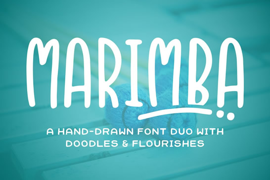 Marimba Font